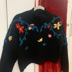 Floral Sweater